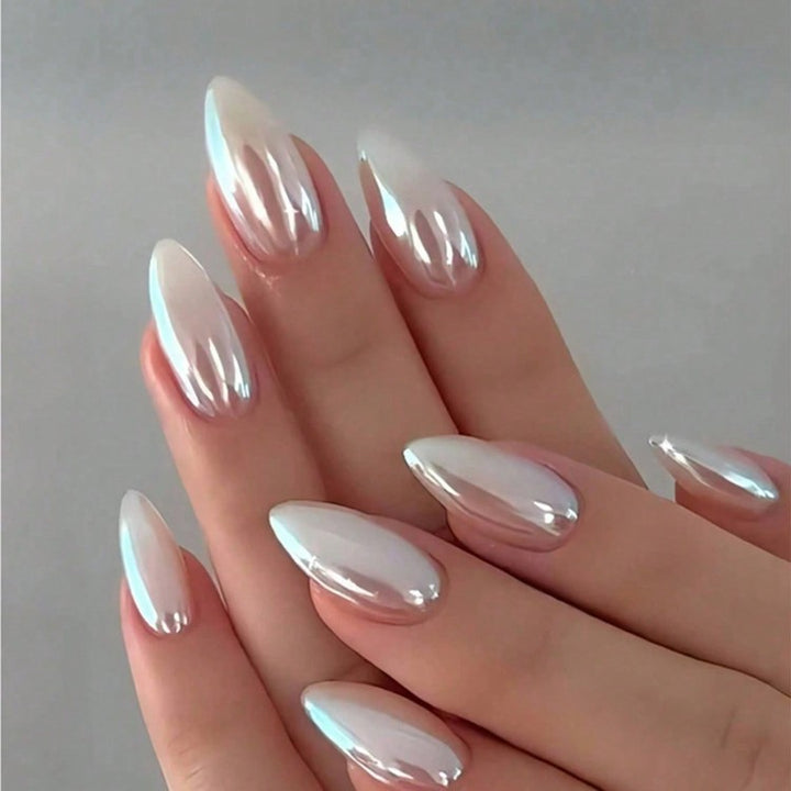 Glossy Gel Nail Extensions Kalsten