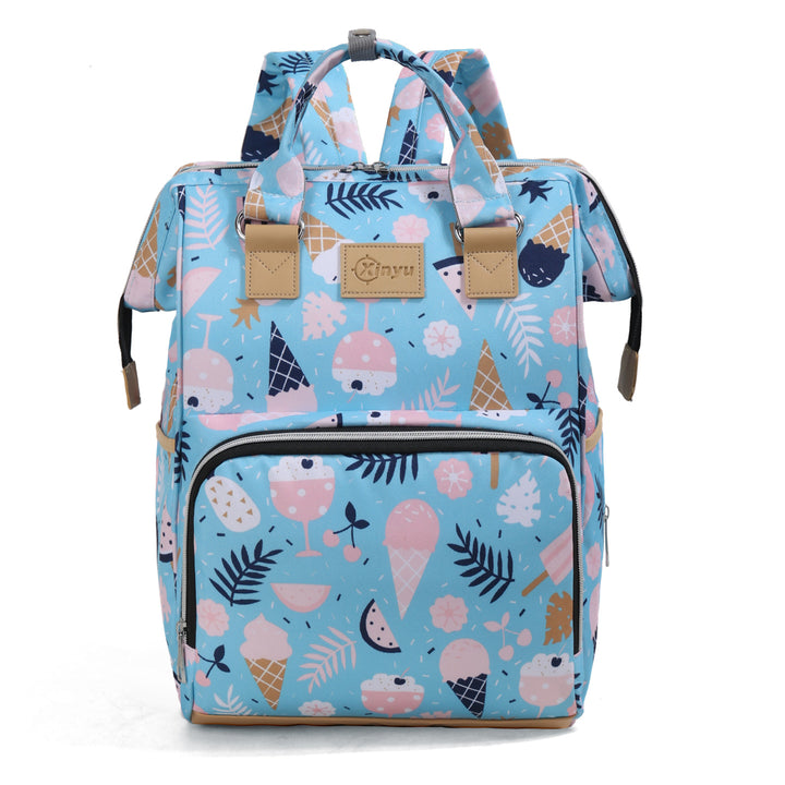 Stylish Multi-Pocket Diaper Backpack Kalsten