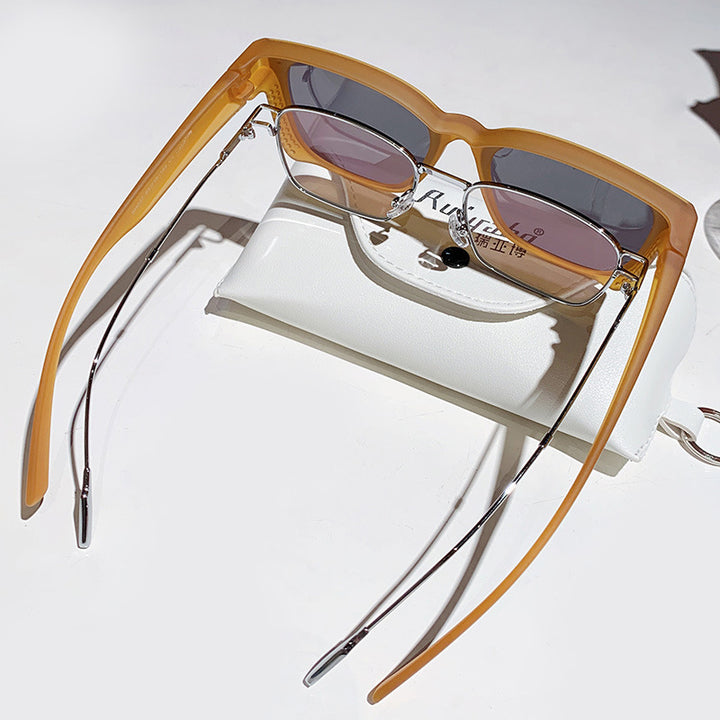 Women's Fashion Sunglasses in Trendy Square Design Kalsten