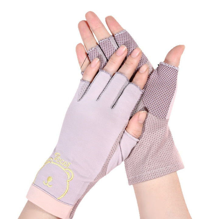 Breathable Fingerless Workout Gloves