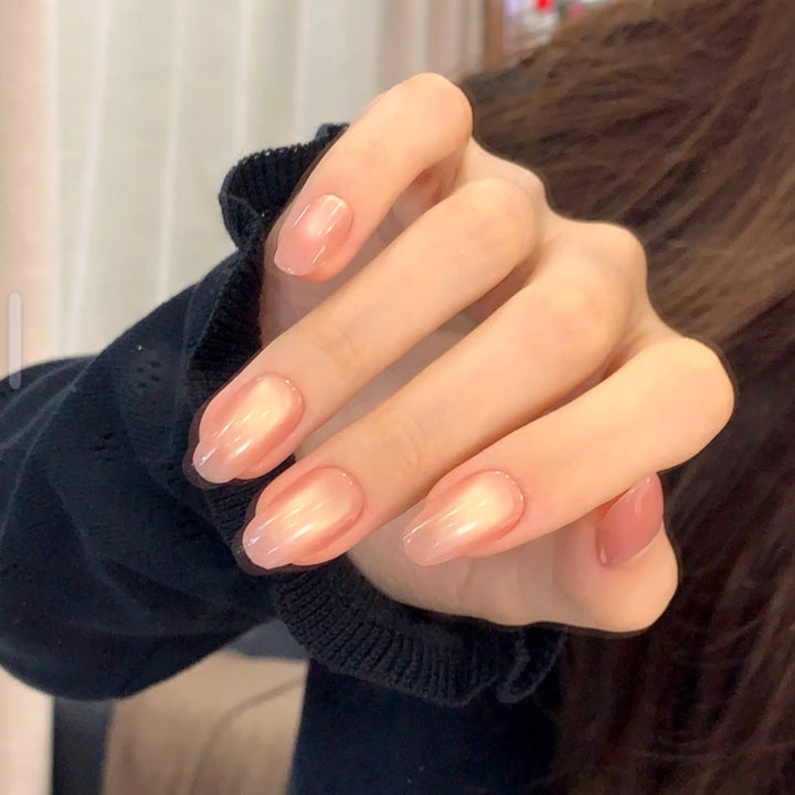 Glossy Ombre Nail Enhancements