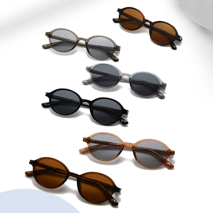Women's fashionable sunglasses with curved frame Kalsten