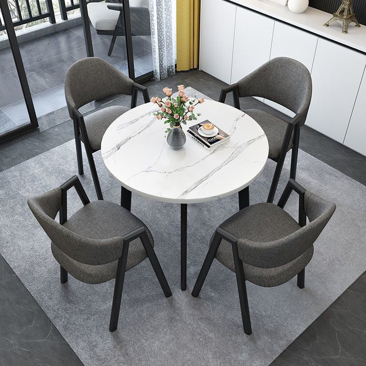 Dining chair with ergonomic upholstery and modern design Kalsten