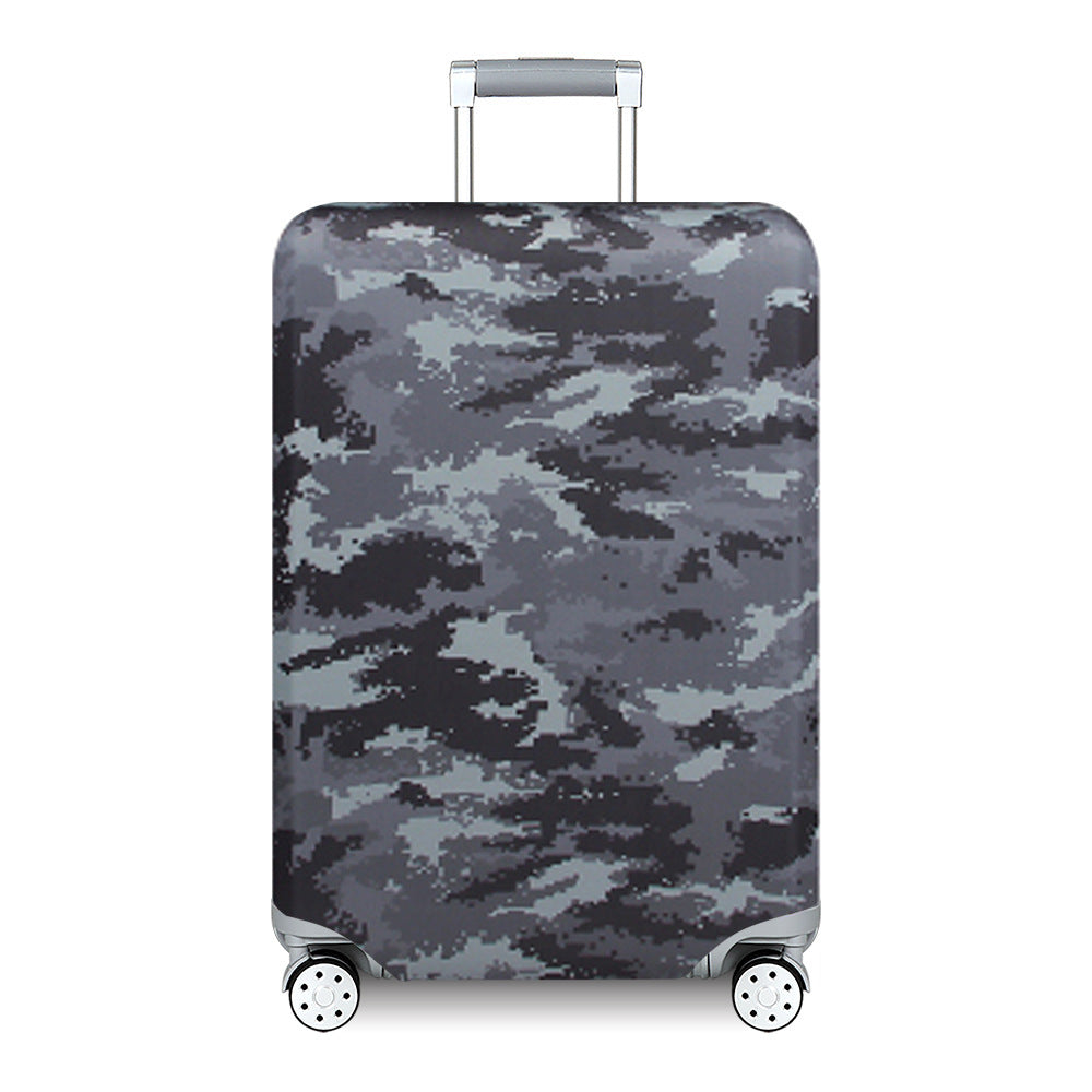 Women's Hard Shell Suitcase with Exotic Plant Pattern Kalsten