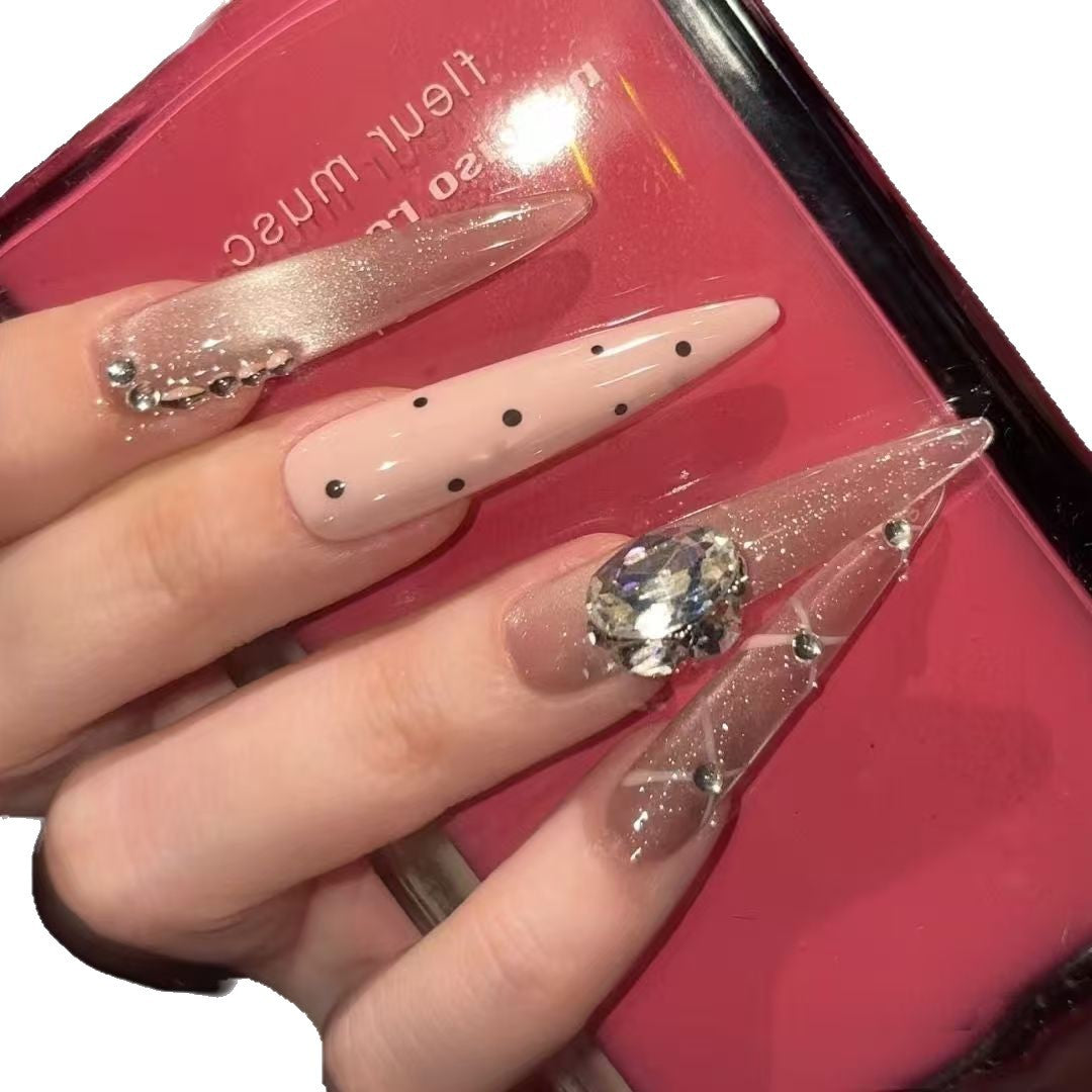 Decorative Stiletto Nail Art Enhancements
