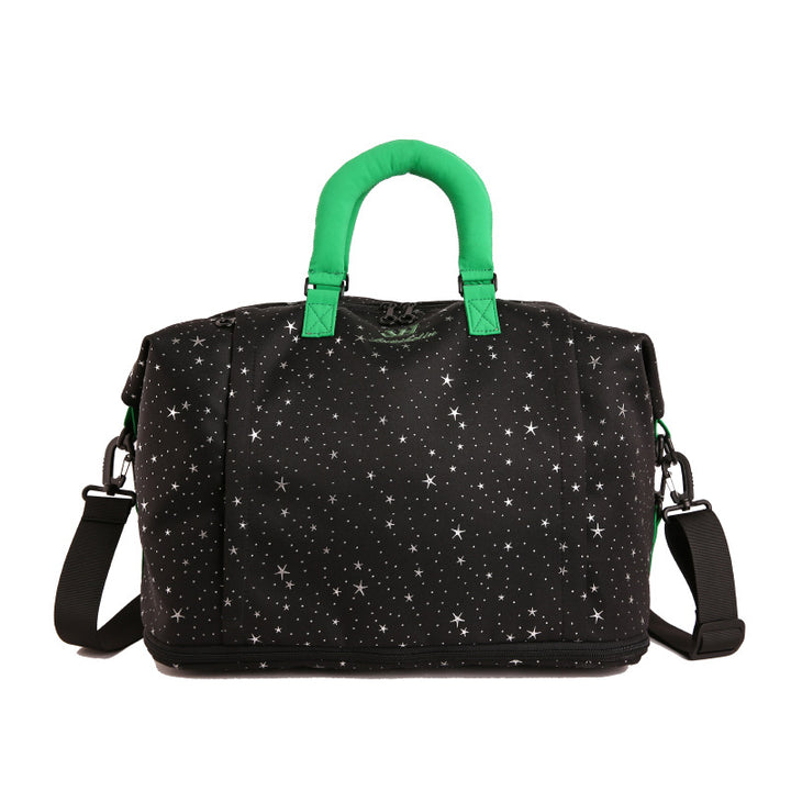 Stylish Star-Print Weekender Bag Kalsten