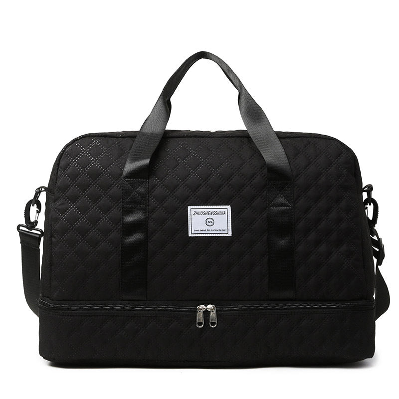 Quilted Multi-Functional Travel Duffel