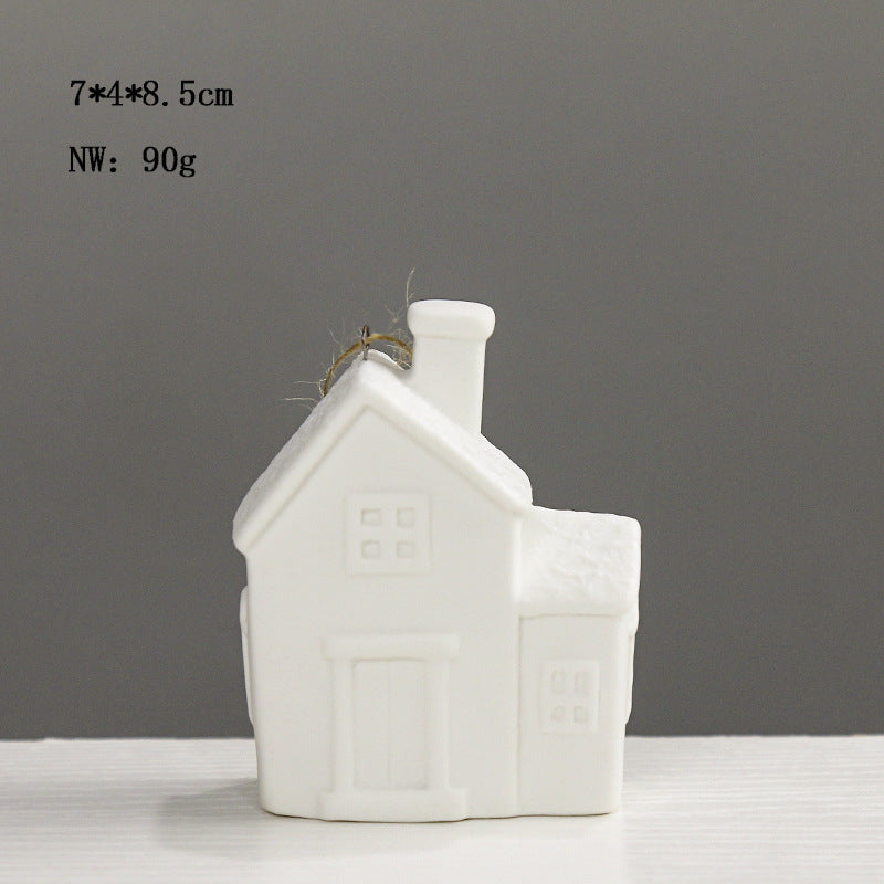 Decorative House-Shaped Ceramic Kalsten
