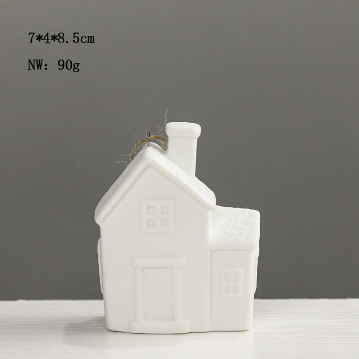Decorative House-Shaped Ceramic Kalsten