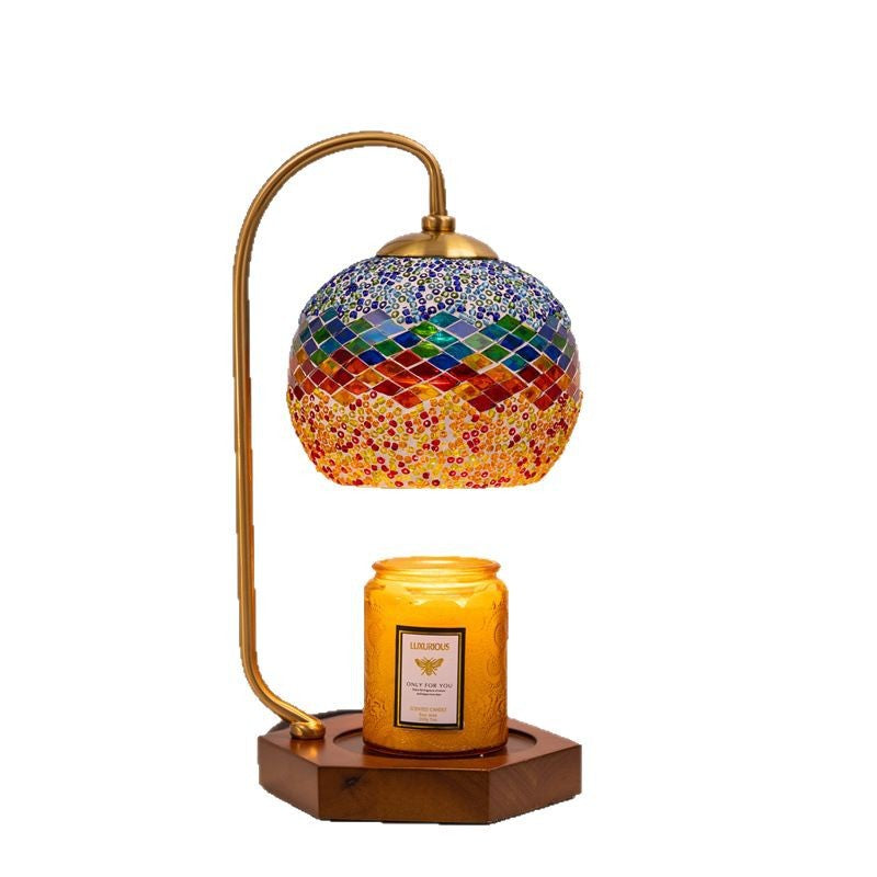 Mosaic Glass Table Lamp