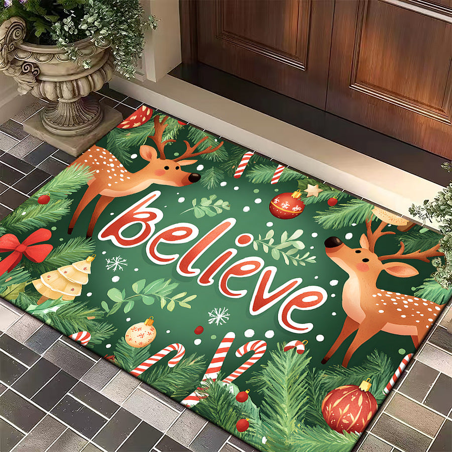 Festive Themed Welcome Mat