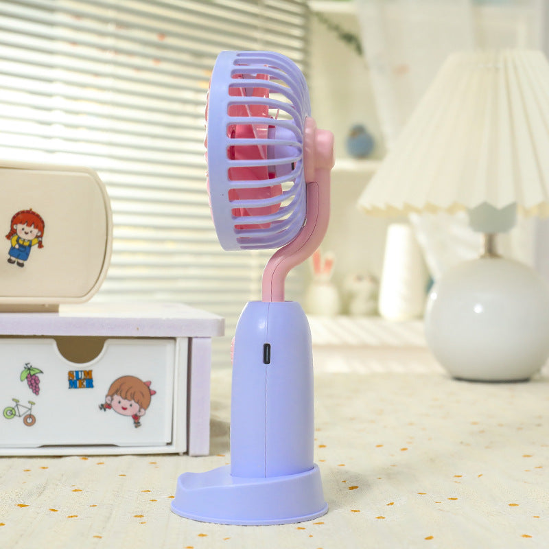 Women's portable table fan in playful flower design Kalsten