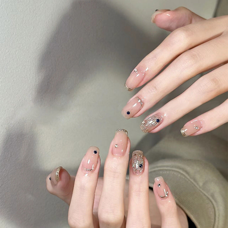 Ombre Press-On Nails with Glossy Finish Kalsten