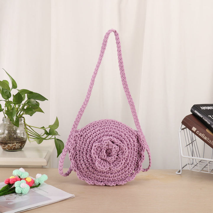 Handmade Crossbody Bag In Unique Floral Pattern Kalsten