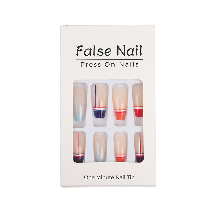 Artificial Nail Set in Modern Gradient Design Kalsten