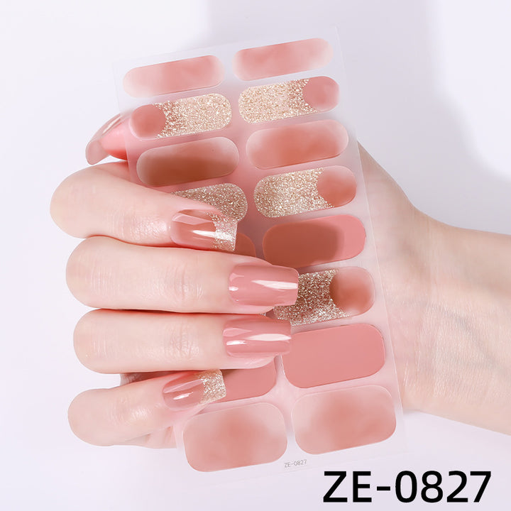 Celestial-Themed Nail Art Wraps