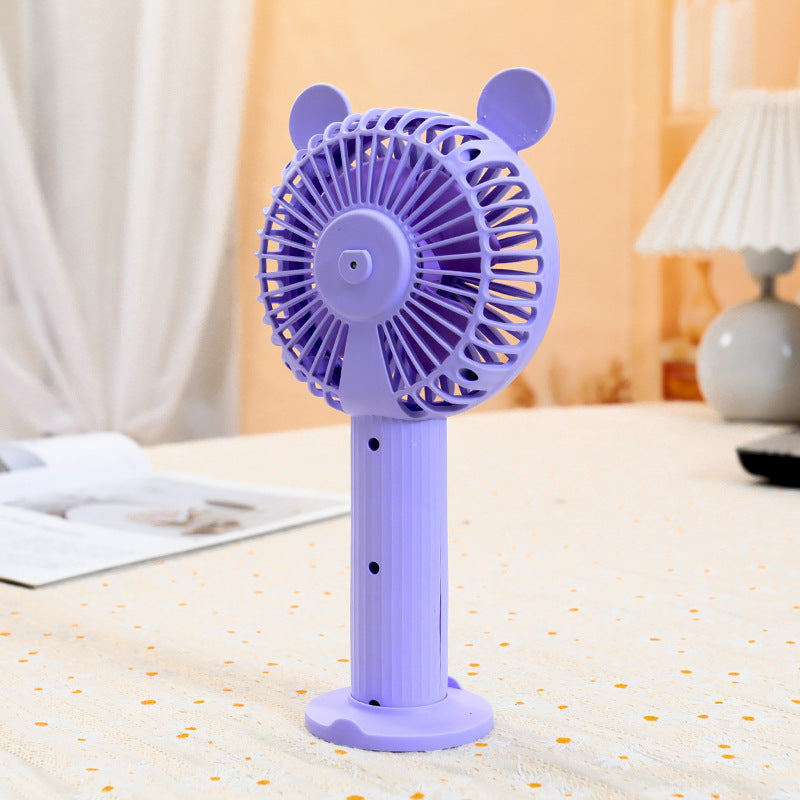 Women's Portable Mini Fan in Cute Animal Design Kalsten