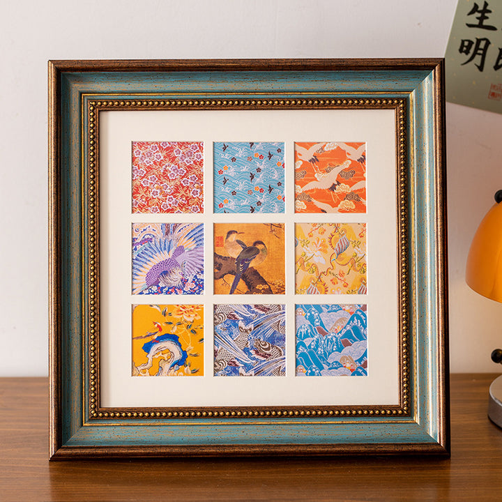 Artistic Framed Japanese Cultural Art Display