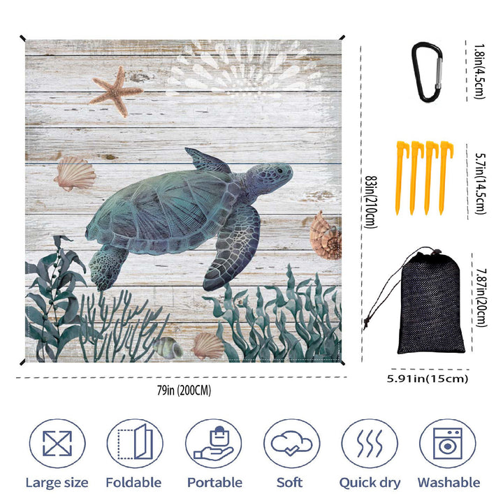 Extra-Large Portable Beach Mat Kalsten