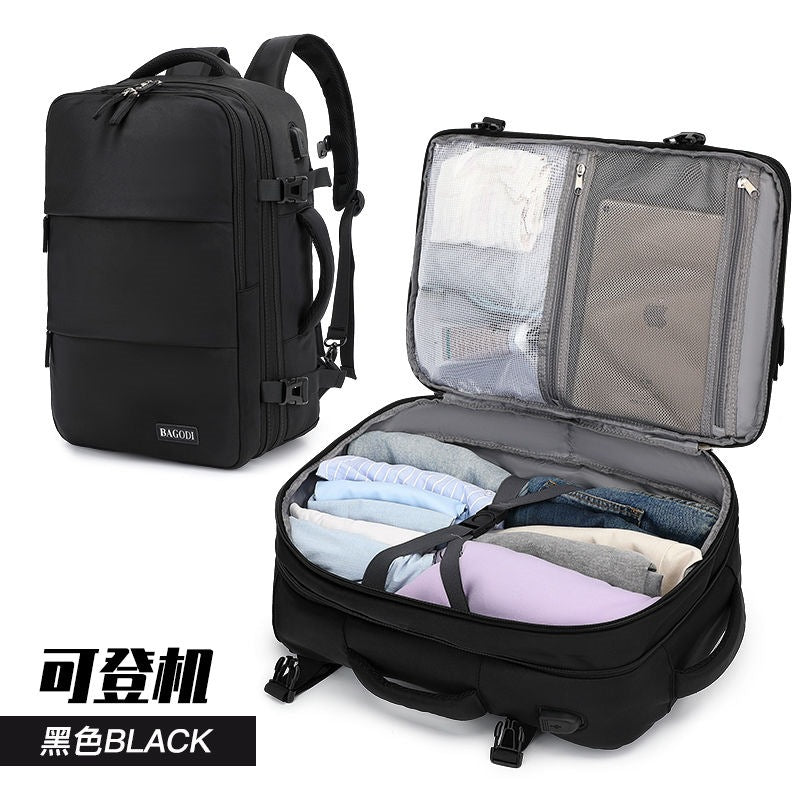 Versatile Travel Suitcase Backpack with Intelligent Organizer System Kalsten