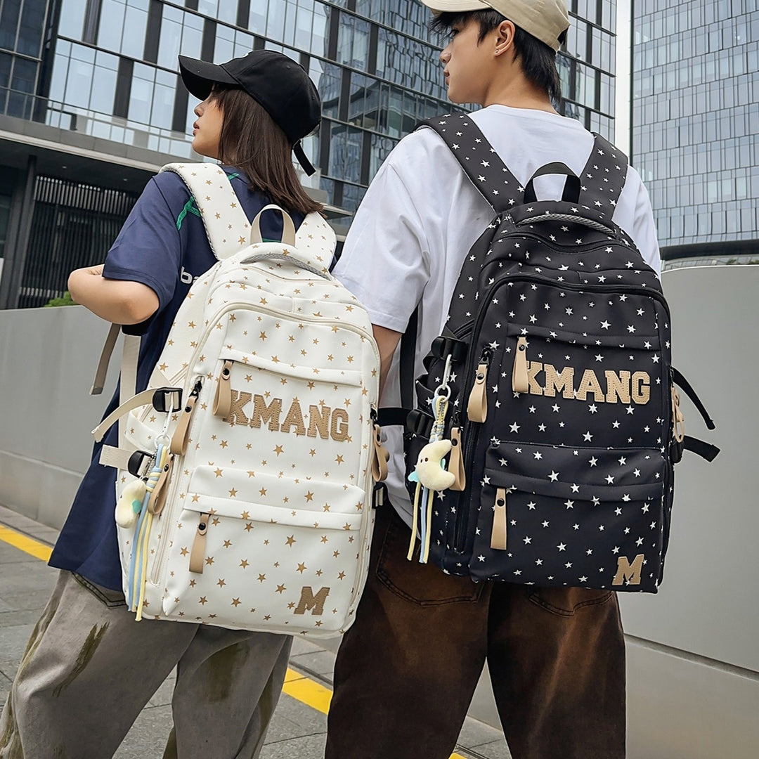 Trendy Star-Patterned Backpack Kalsten