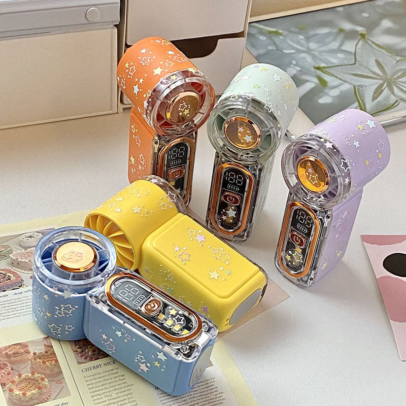 Portable Mini Fan with LED Display Kalsten