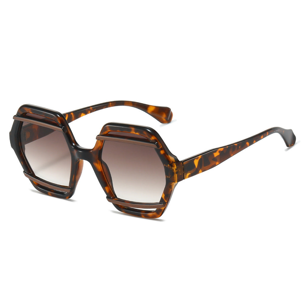 Oversized Geometric Sunglasses Kalsten