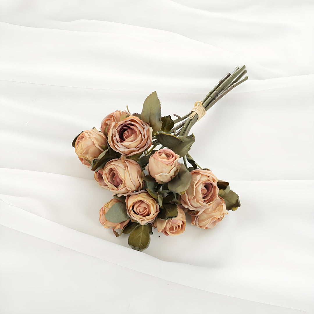 Realistic Artificial Rose Bouquet