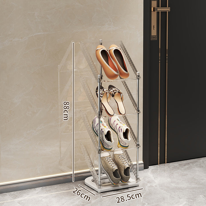 Shoe rack with transparent design Kalsten