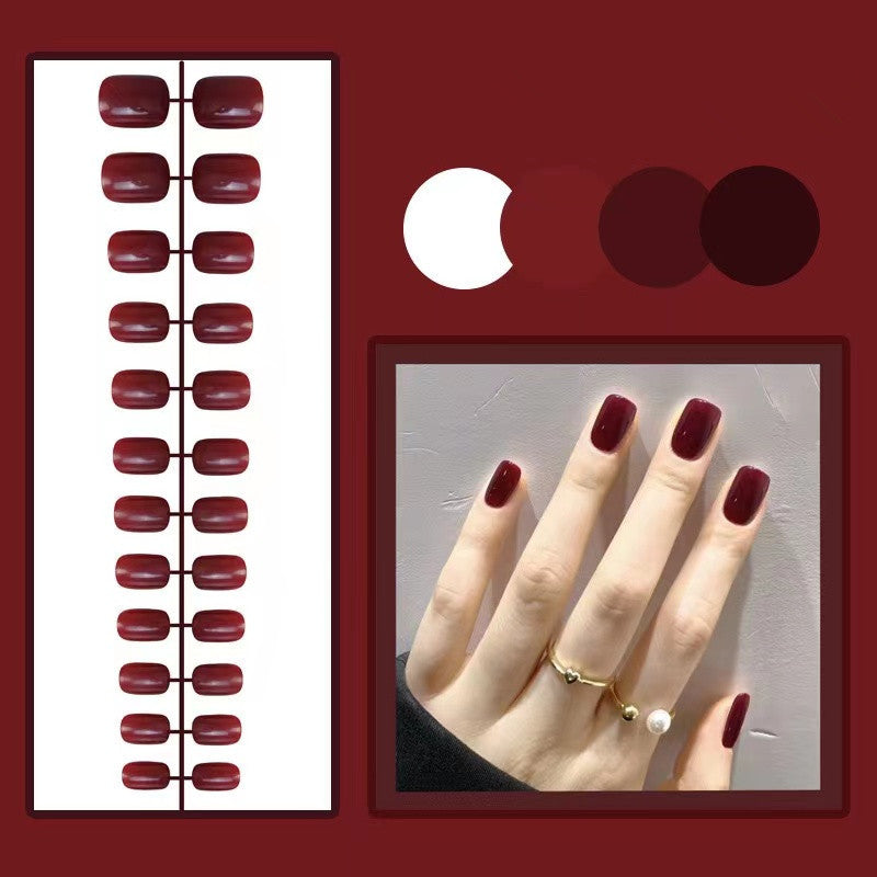 Natural Glossy Press-On Nail Tips