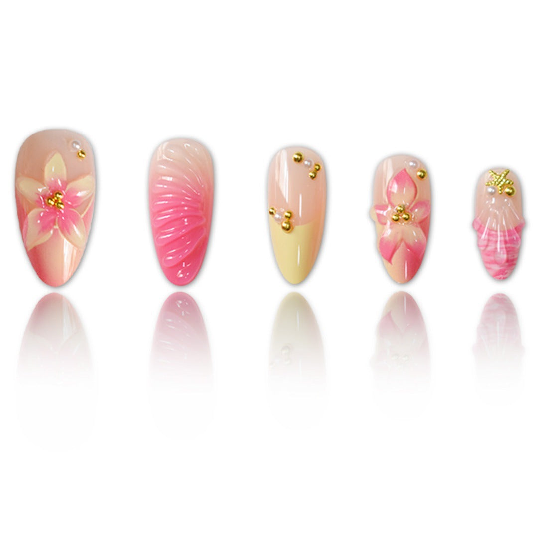 Elegant Floral Nail Art Extensions Kalsten 1787913880