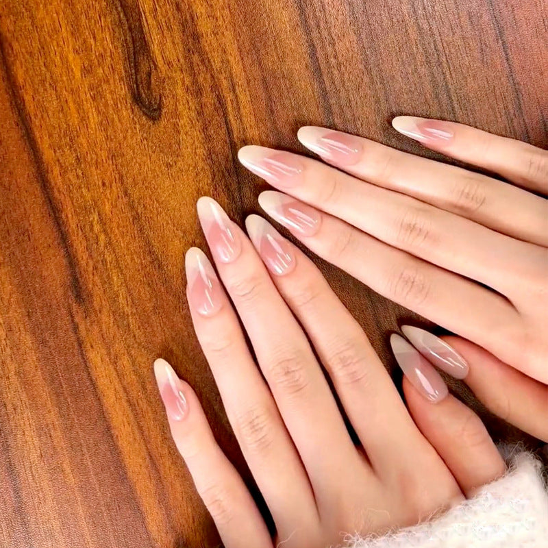 Premium Long Almond-Shaped Press-On Nails Kalsten