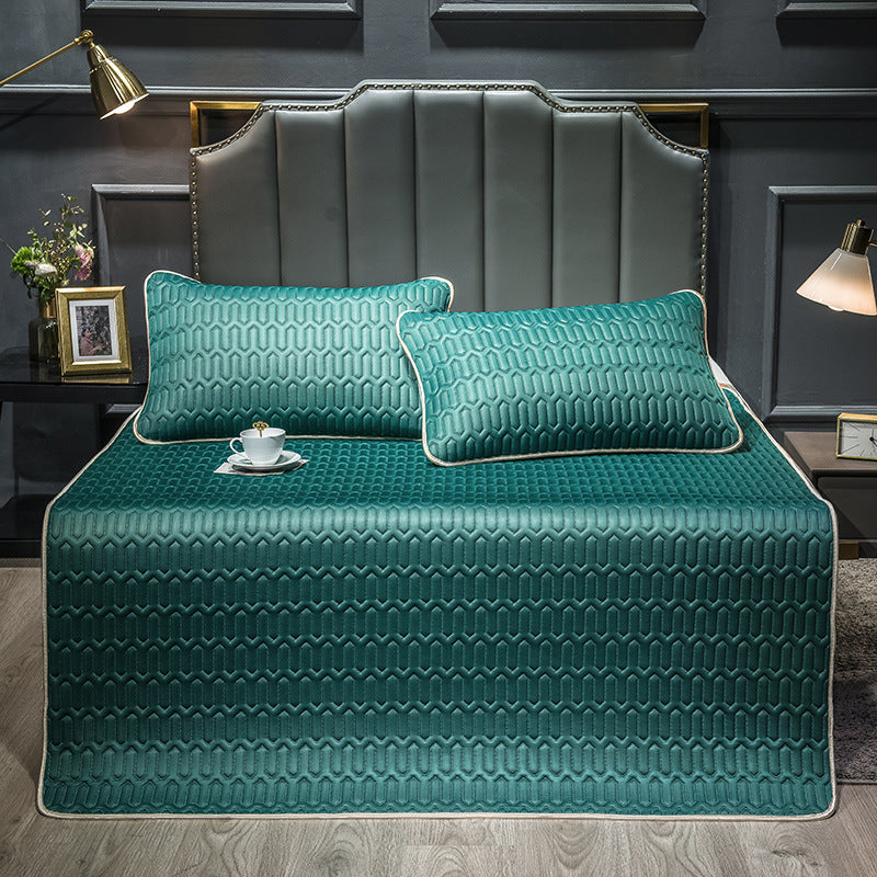 Contemporary Quilted Bedspread Set Kalsten