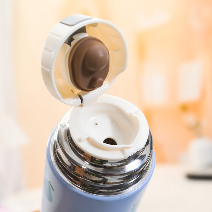 Insulated Drink Bottle In Cheerful Blueberry Design Kalsten