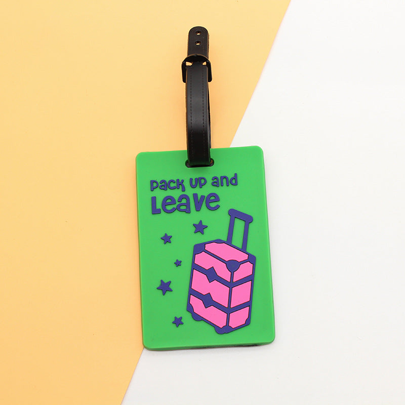 Unisex creative luggage tag in bus design Kalsten