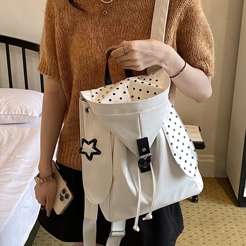 Trendy Polka Dot Backpack Kalsten