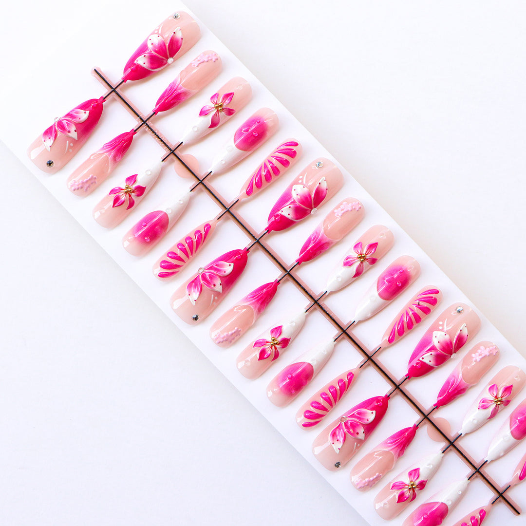 Premium Floral Nail Art Collection