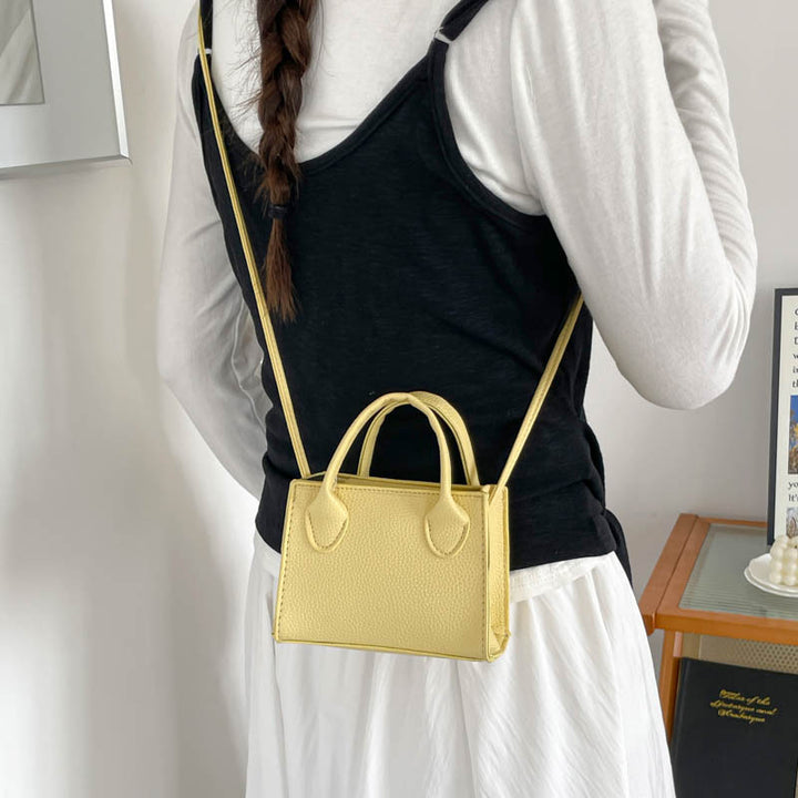 Mini Top Handle Crossbody Bag