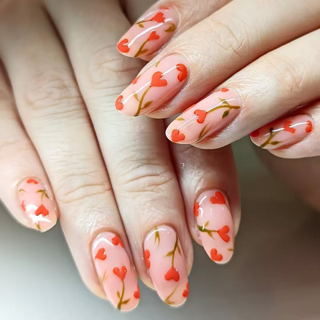 Floral Nail Art
