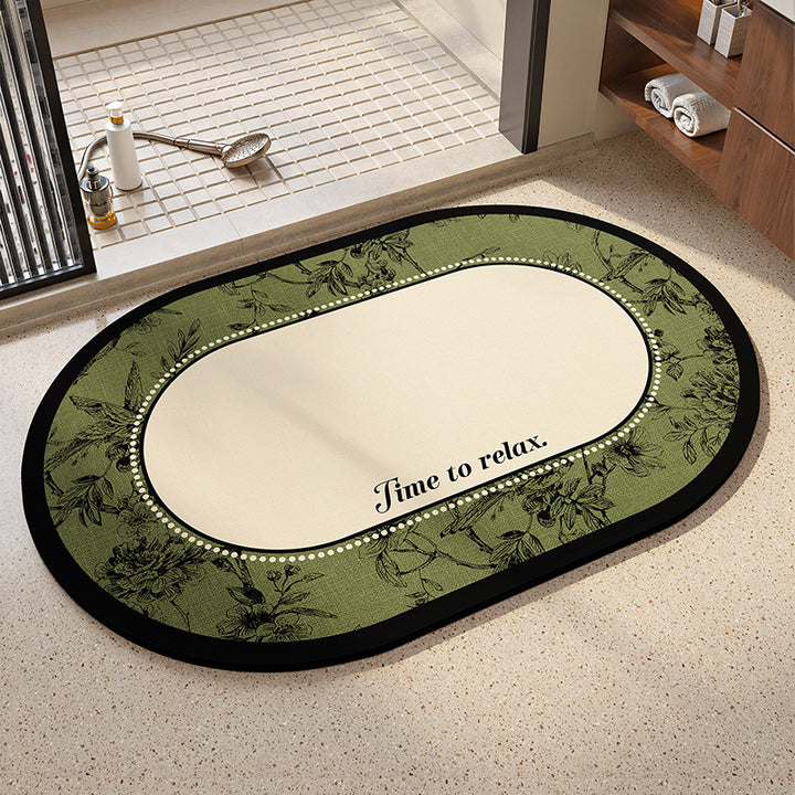 Decorative Bathroom Rug Kalsten