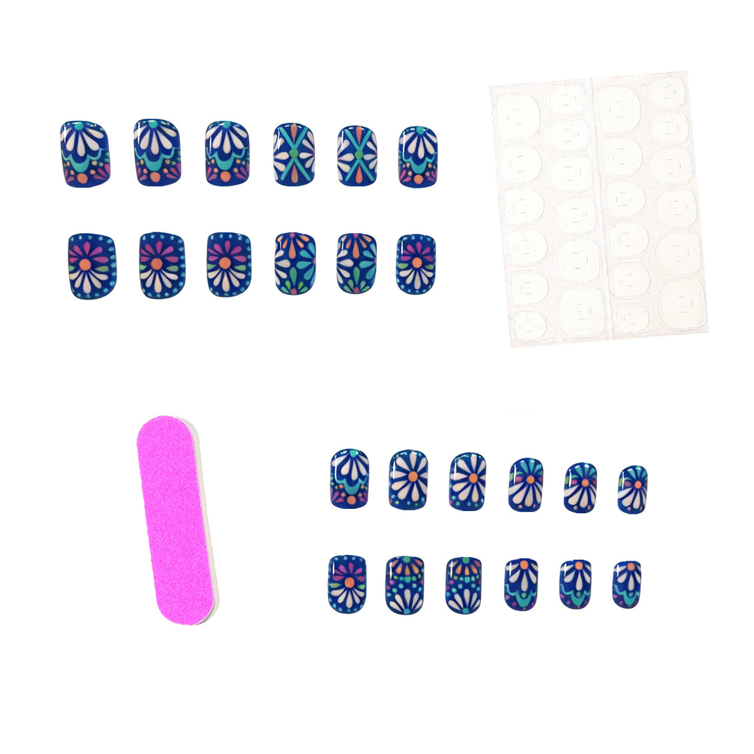 Floral Decorative Nail Art Enhancements Kalsten