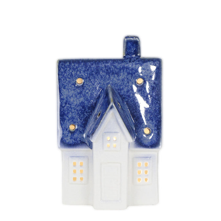 Ceramic House-Shaped Decorative Lantern Kalsten