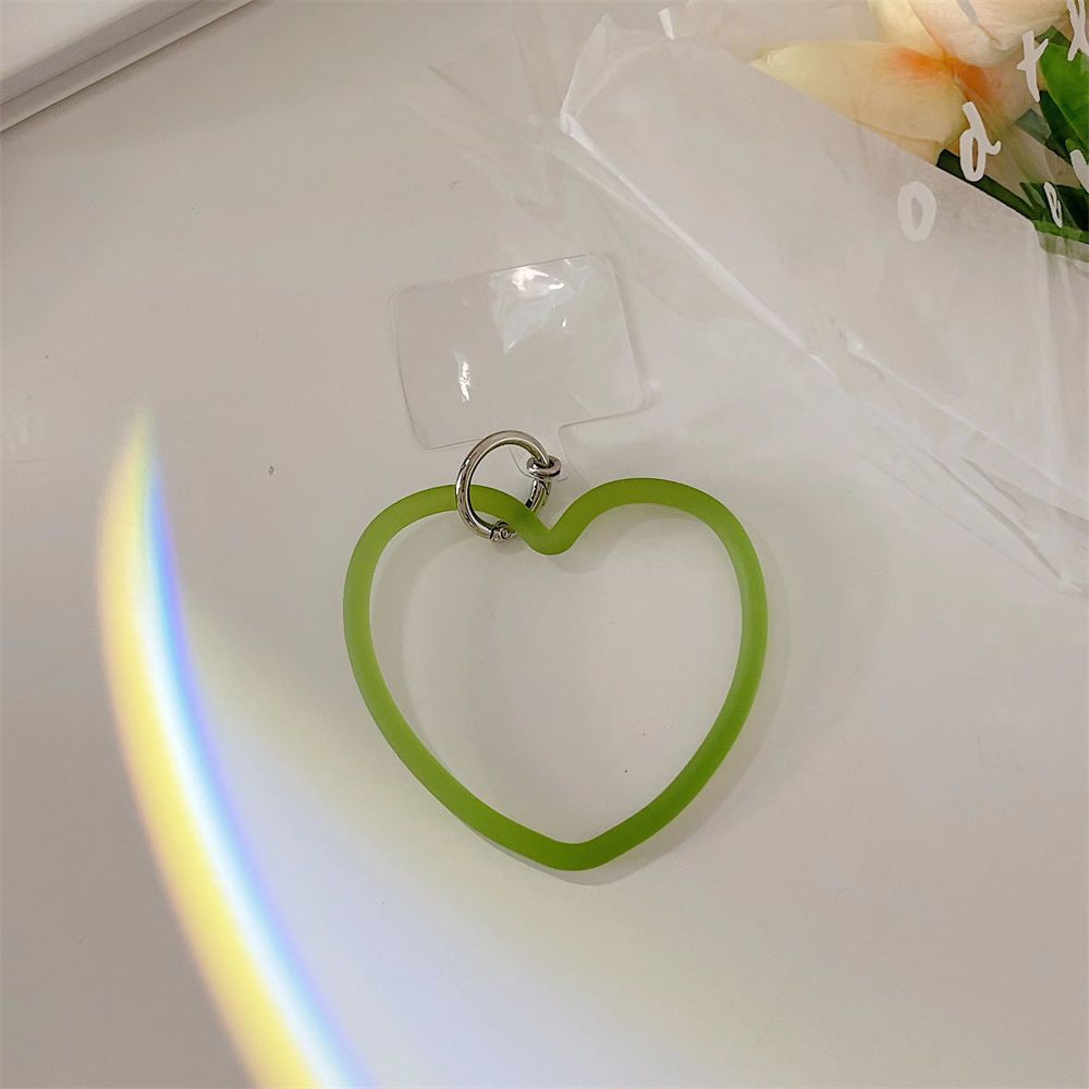 Heart-Shaped Silicone Tag Holder Kalsten