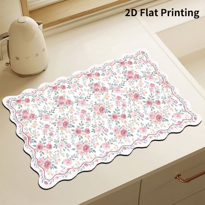 Checkered Kitchen Comfort Mat