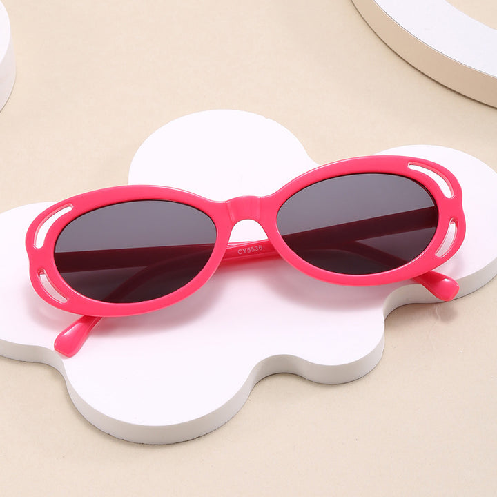 Women's fashionable sunglasses with oval frame and unique design Kalsten