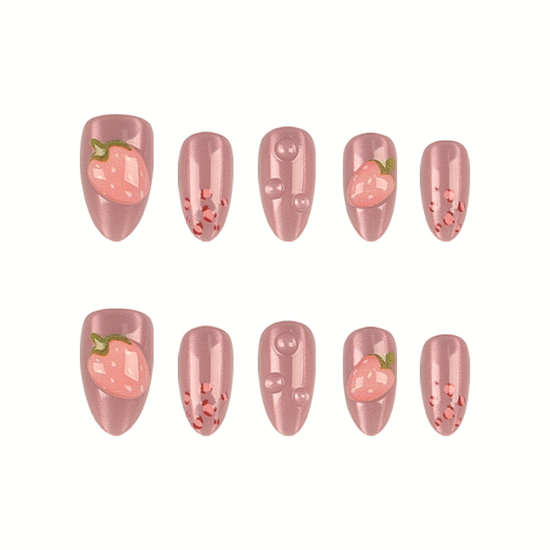 Floral-Inspired Press-On Nail Set