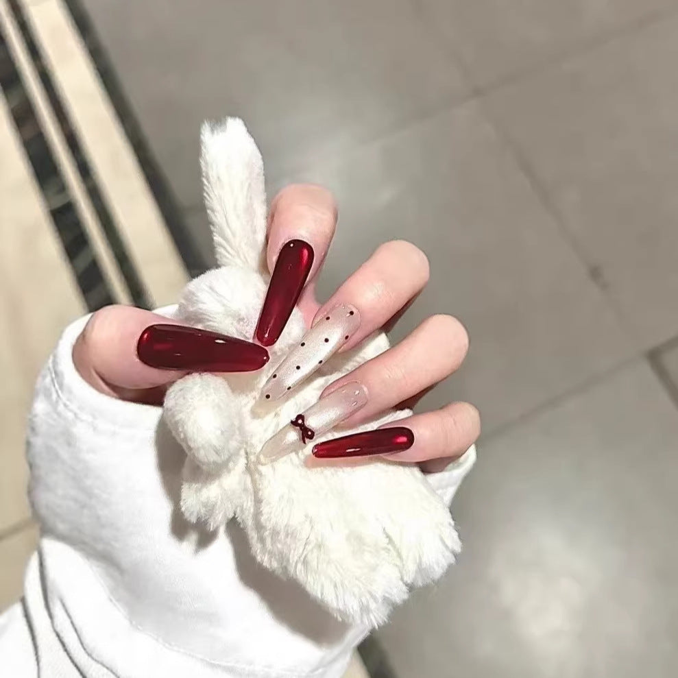 Glamorous Stiletto Press-On Nail Art