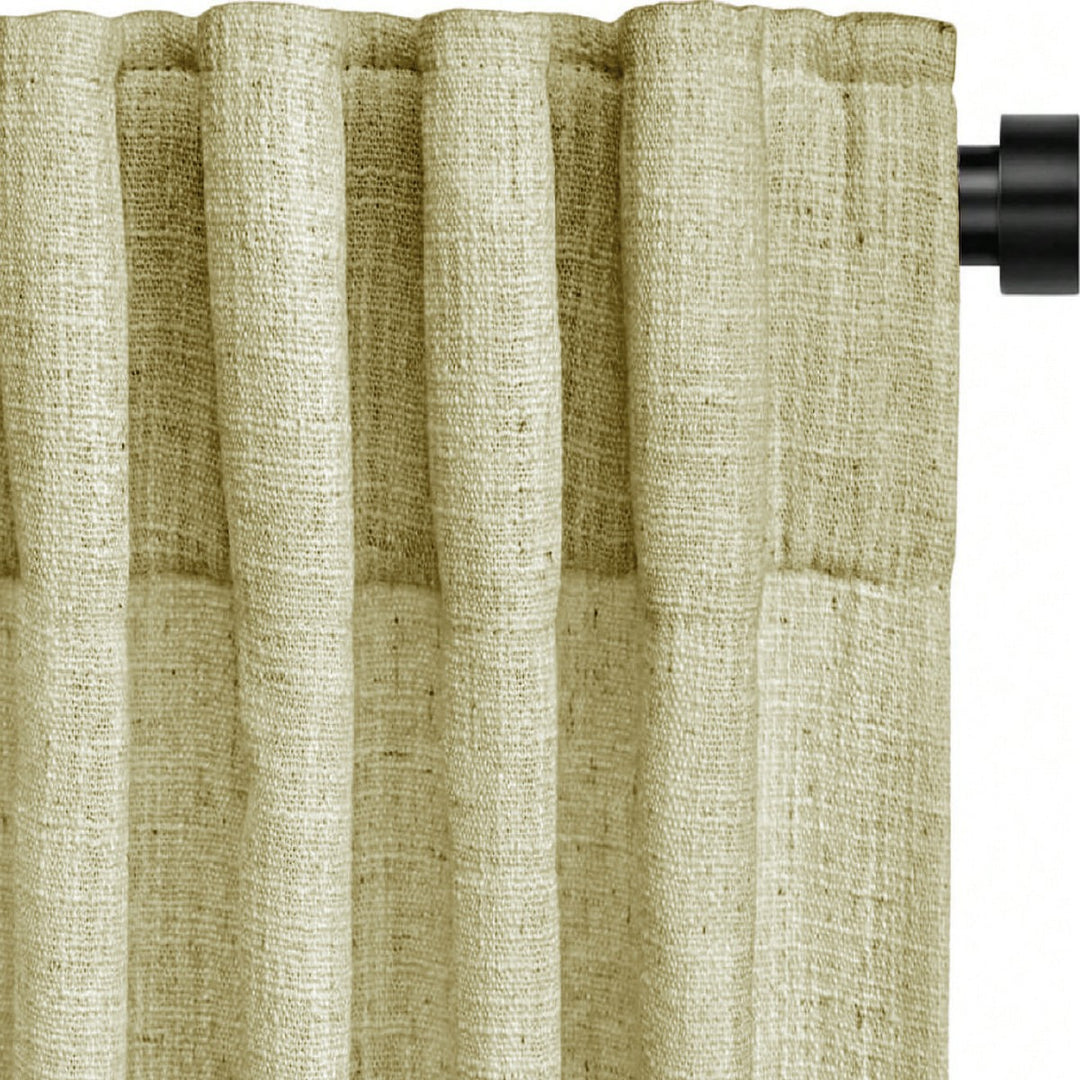 Sheer Linen Window Curtains Kalsten
