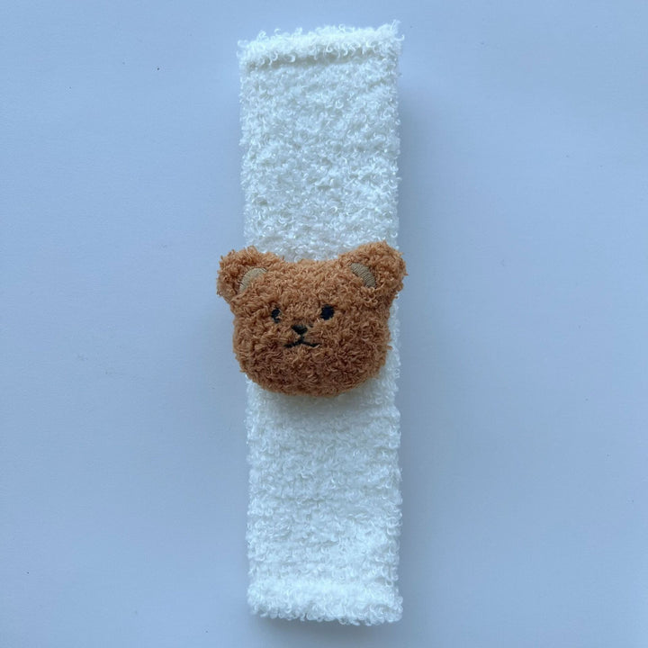 Plush Teddy Bear Fuzzy Lounge Crew Socks