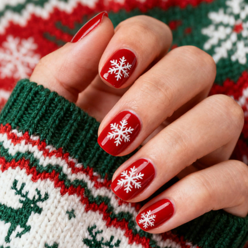 Festively Themed Press-On Nail Art Collection Kalsten